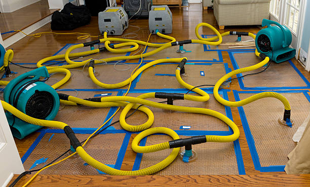 Professional Crawl Space Water Removal technician working in Monroe, NH